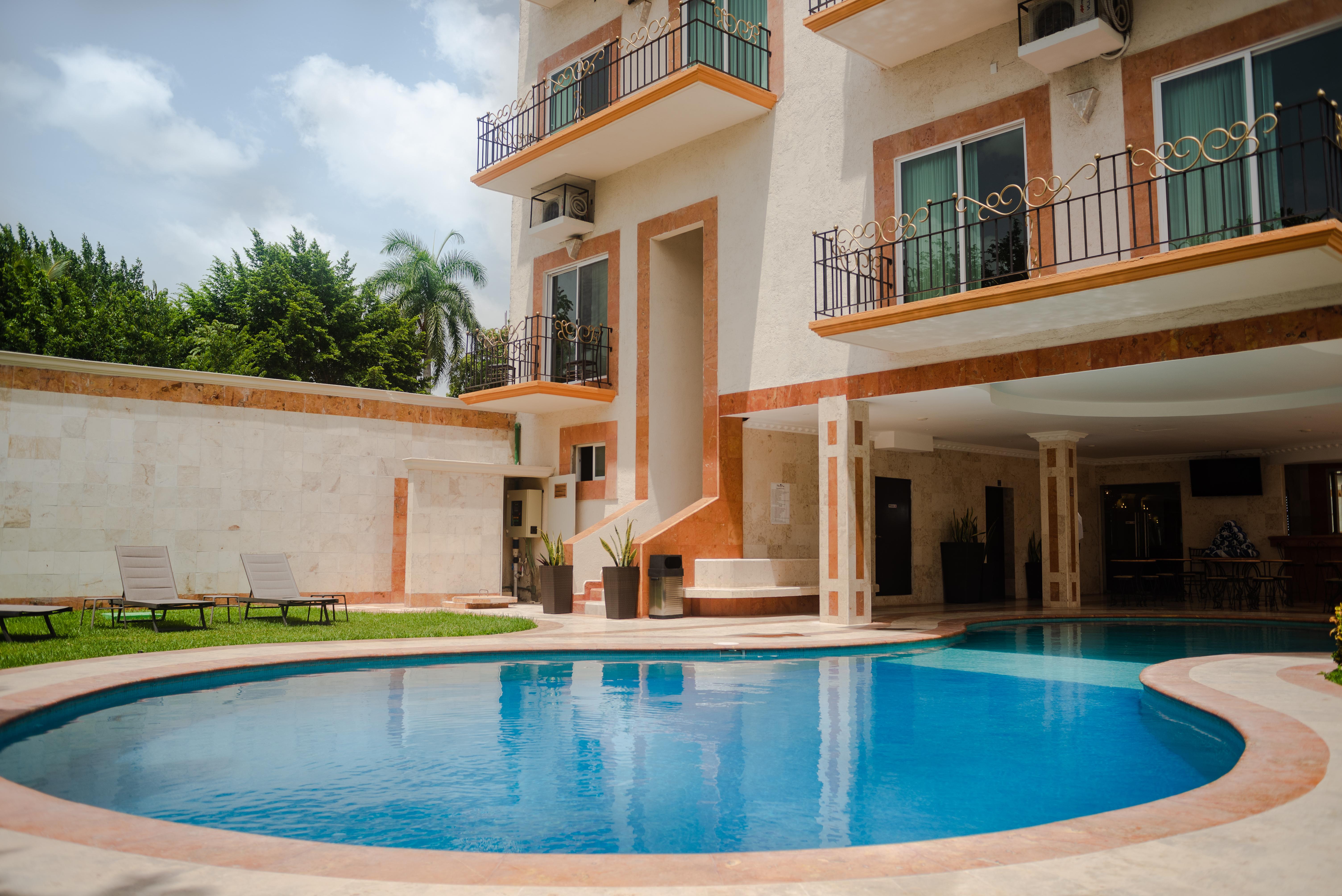 Hotel Palacio Maya เมริดา ภายนอก รูปภาพ